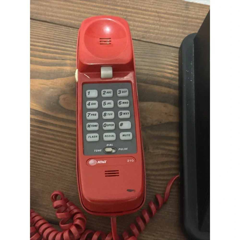 Vintage 1990's Disney Mickey Mouse Corded Land Line Touch Tone Telephone AT&T